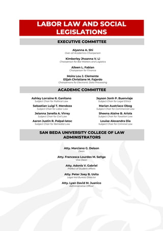 2024 Learning Materials Lmt In Labor Law Pdf