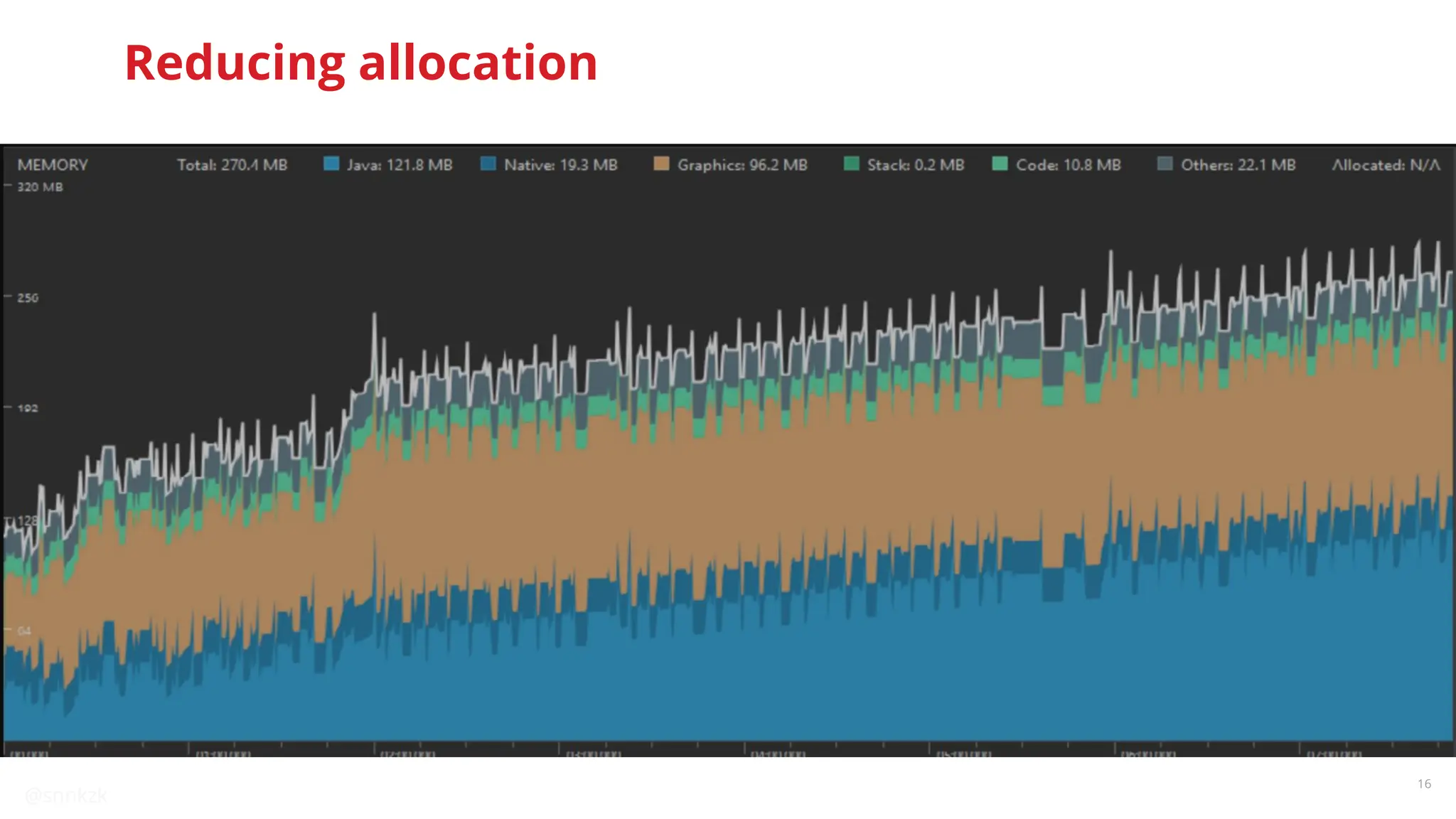 @snnkzk
16
Reducing allocation
 