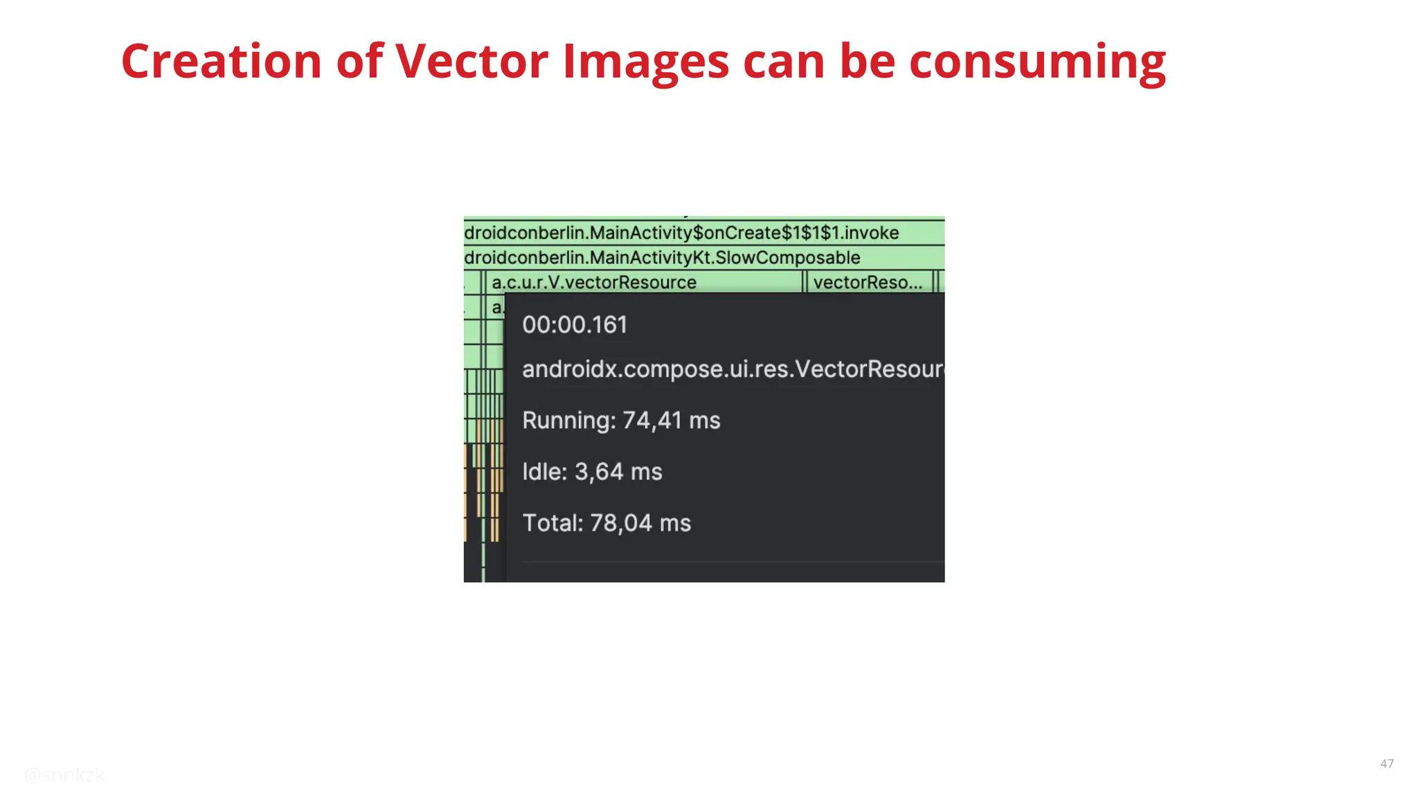 @snnkzk
47
Creation of Vector Images can be consuming
 