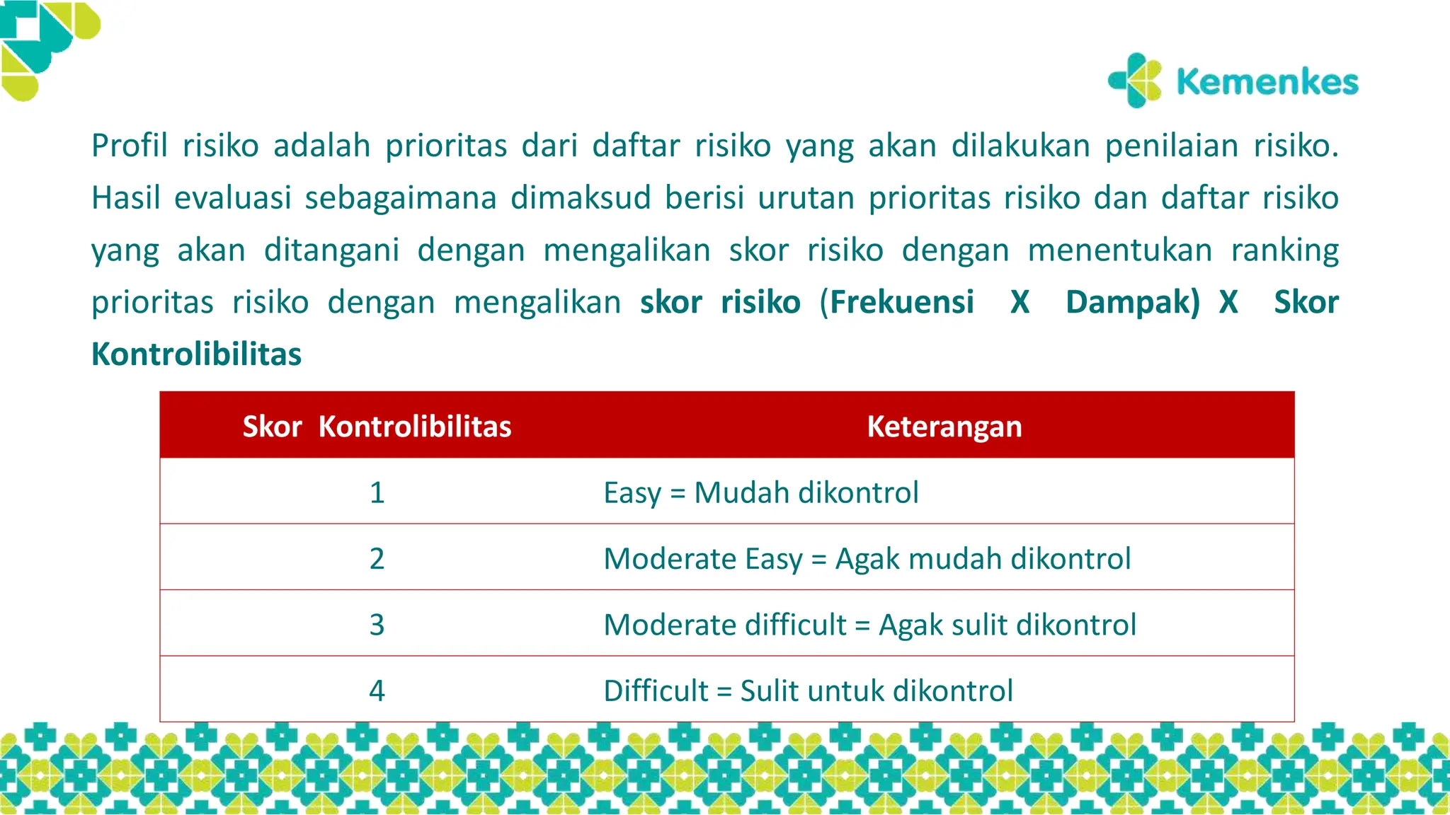 manajemen risiko di puskesmas dari kemenkes | PDF
