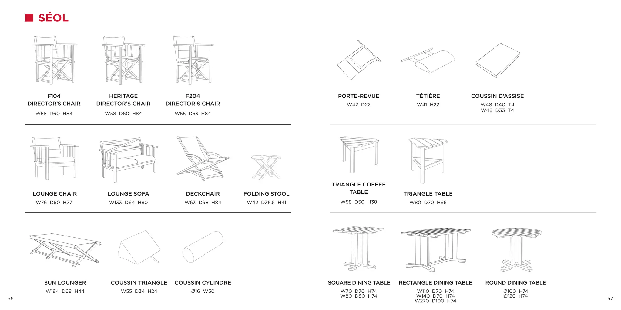 2024 Outdoor Furniture Catalogue AZUR CONFORT PDF