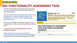 [2024] REVISED SGC FUNCTIONALITY ASSESSMENT TOOL .pptx