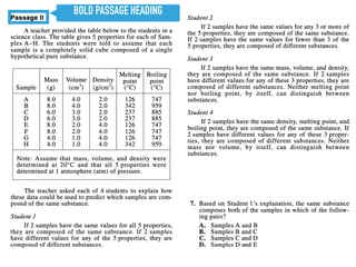 BOLD PASSAGE HEADING
 
