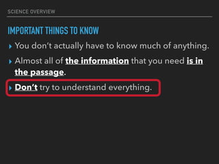 SCIENCE OVERVIEW
IMPORTANT THINGS TO KNOW
▸ Y
Y
Y
Y
Y
Y
Y
Y
Y
Y
Y
Y
Y
Y
Y
Y
Y
Y
Y
Y
Y
Y
Y
Y
Y
Y
Y
Y
Y
Y
Y
Y
Y
Y
Y
Y
Y
Y
Y
Y
Y
▸ A
A
A
A
A
A
A
A
A
A
A
t
t
t
t
t
t
t
t
t
t
t
t
t
t
t
i
i
i
i
i
i
t
t
t
t
t
t
t
t
t
t
t
.
▸ D
D
D
D
D
 