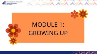 SHAPE MODULE Part 1 - Adolescent Health Topics | PPTX