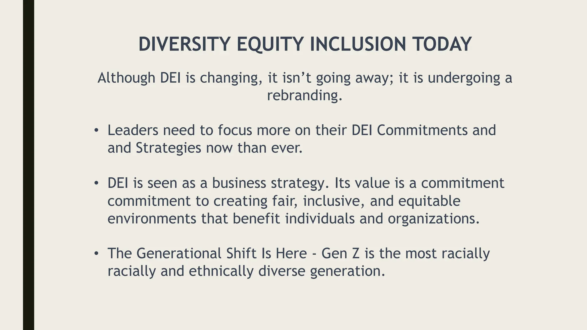 Fundamentals Welcome and Inclusive DEIB | PPTX