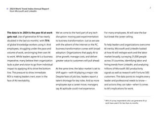 2024 Work Trend Index Annual Report from Microsoft and LinkedIn | PDF