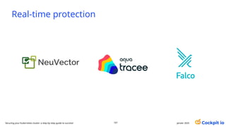 Real-time protection
janvier 2025
107
Securing your Kubernetes cluster: a step-by-step guide to success!
 