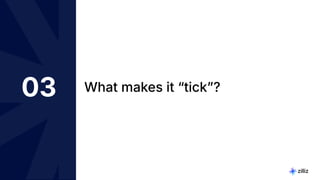 15 | © Copyright Zilliz
15
03 What makes it “tickˮ?
 