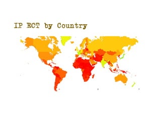 IP ECT by Country
 