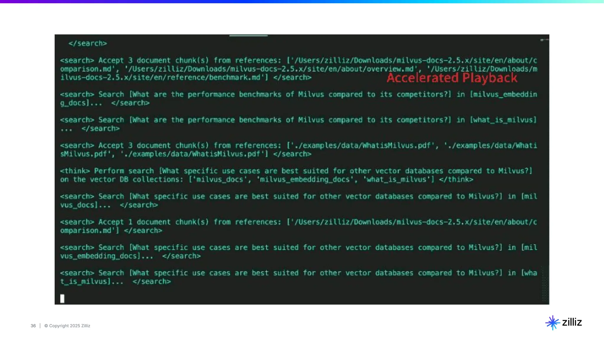 36 | © Copyright 2025 Zilliz
36
 
