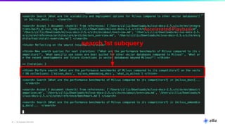 31 | © Copyright 2025 Zilliz
31
search 1st subquery
 