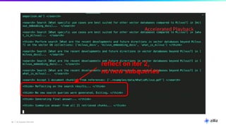 40 | © Copyright 2025 Zilliz
40
reflect on iter 2,
no new subqueries
 