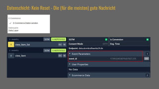 Datenschicht: Kein Reset - Die (für die meisten) gute Nachricht
 