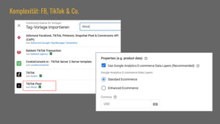 Komplexität: FB, TikTok & Co.
 
