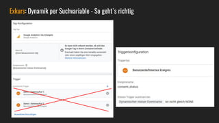 Exkurs: Dynamik per Suchvariable - So geht`s richtig
 