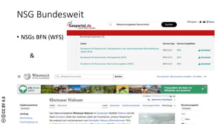 NSG Bundesweit
• NSGs BFN (WFS)
&
 
