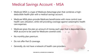 Msa Coverage 2025 Medicare Basics Training Presentation | PDF