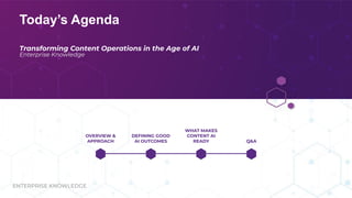 Transforming Content Operations in the Age of AI | PDF