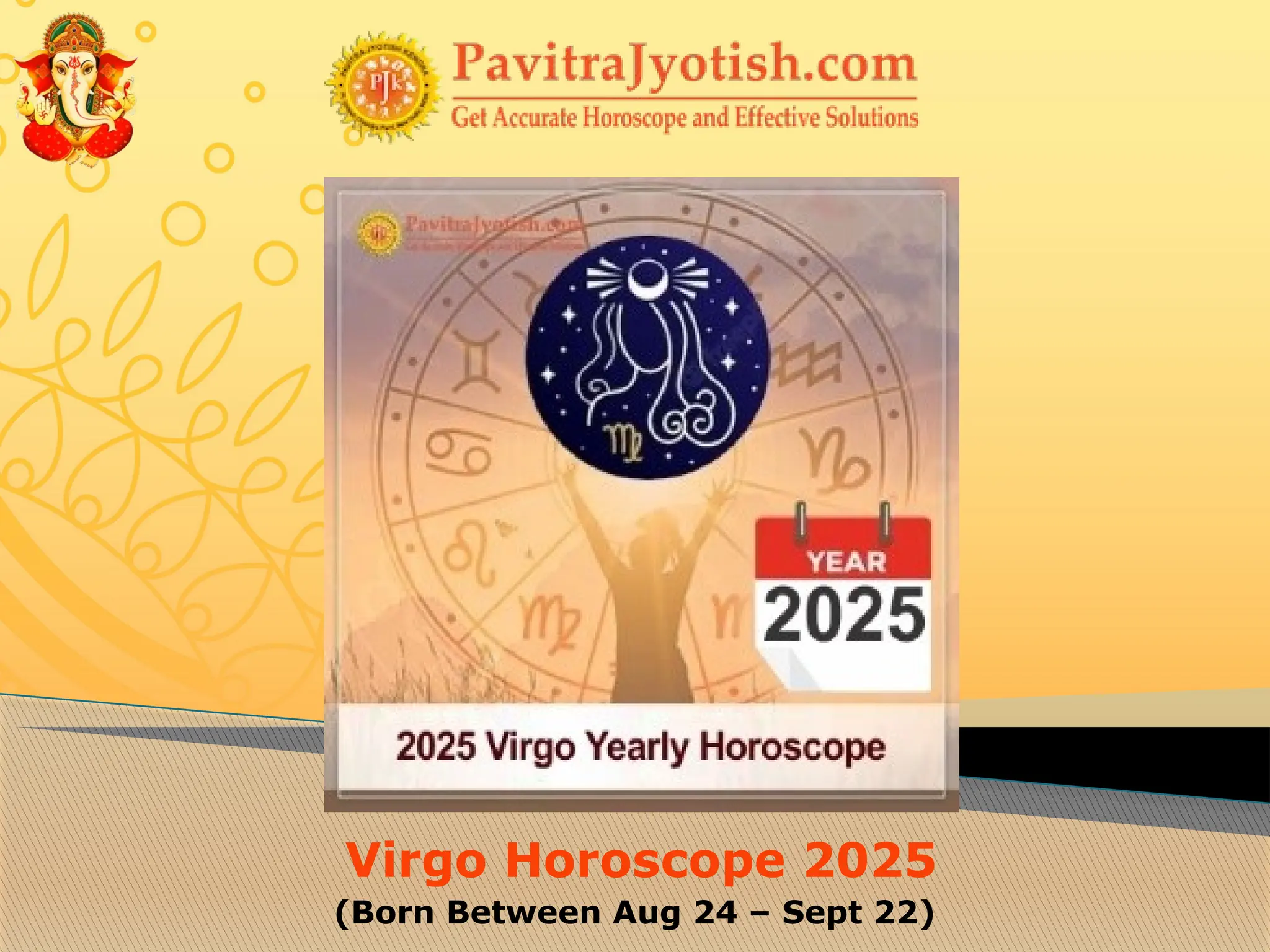 2025 Virgo Yearly Horoscope Predictions PPT