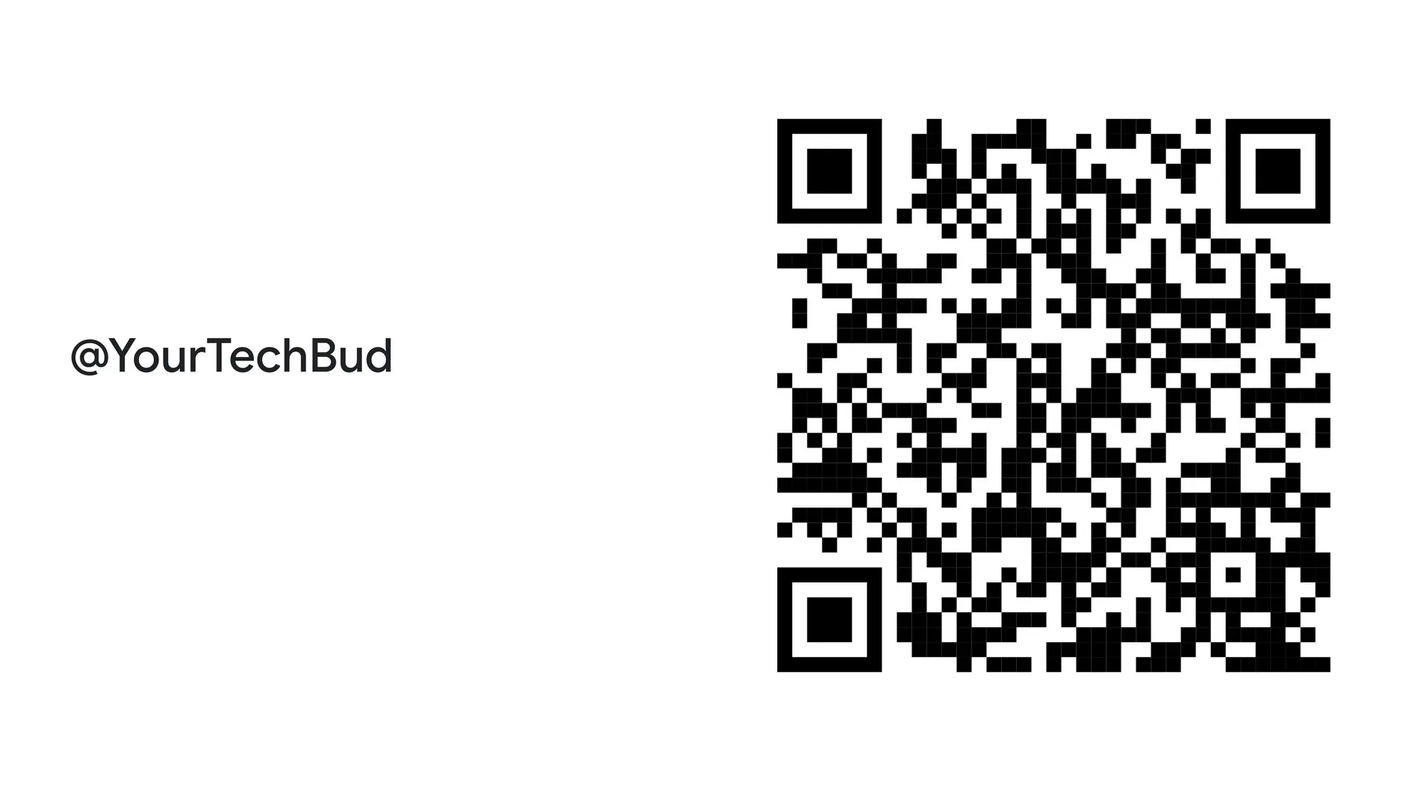 @YourTechBud
 
