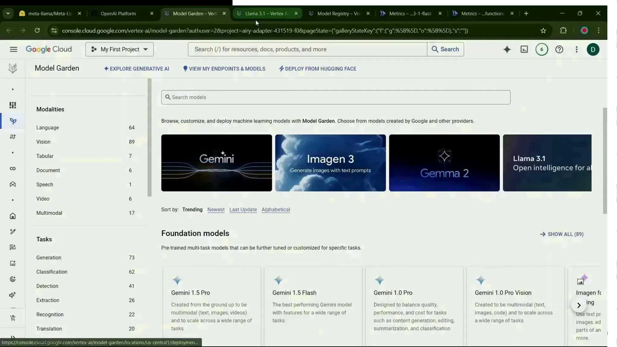 Build with AI
on Google Cloud Demo
19
 