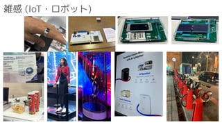 雑感 (IoT・ロボット)
 