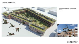 BOUWTECHNIEK
Van projectmatig naar productmatig
denken.
 