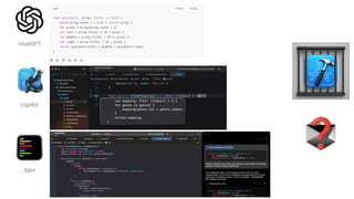 ❓
chatGPT
copilot
Alex
 
