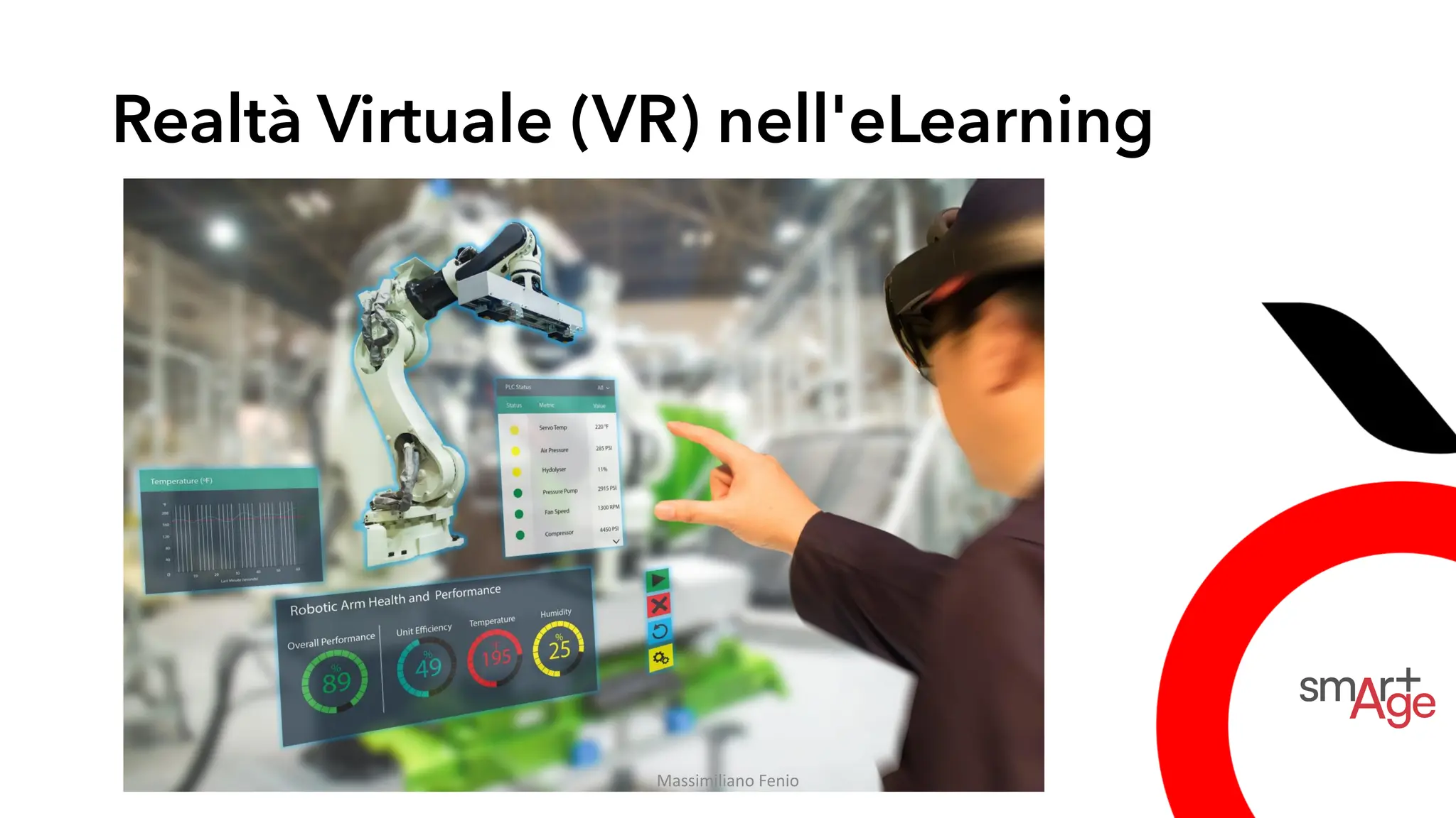 Realtà Virtuale (VR) nell'eLearning
Massimiliano Fenio
 