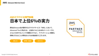3
Amazon AWS
Advanced Tier AWS
 