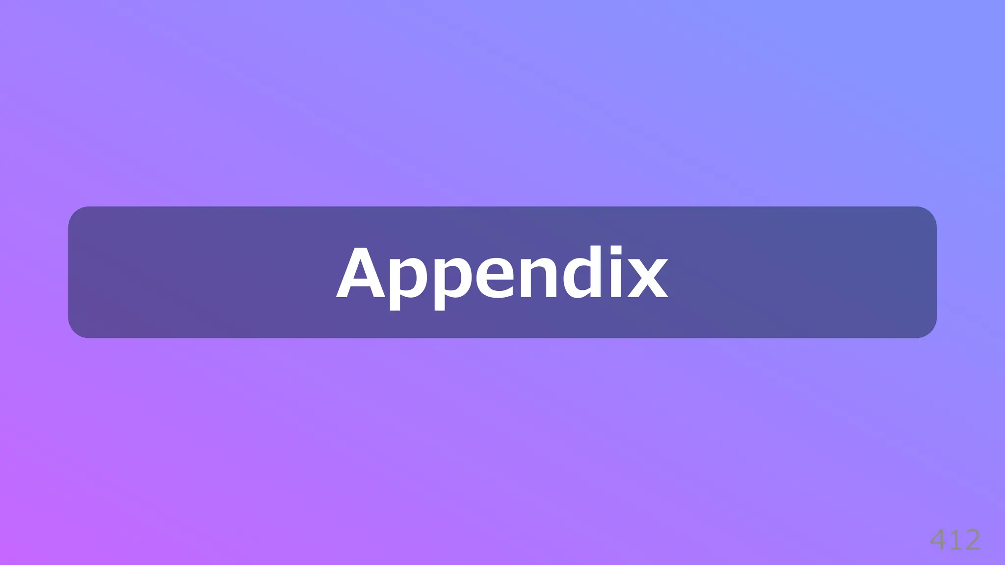412
Appendix
 