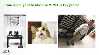 2
From spark gaps to Massive MIMO in 125 years!
 