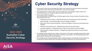 Comprehensive Overview of the Australian Cyber Security Ecosystem and ...