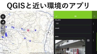 QGISと近い環境のアプリ
©️ Geospatial Infrormation Authority of Japan
 