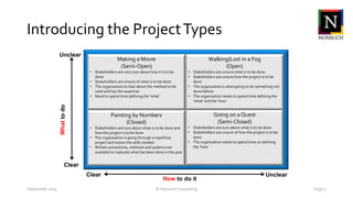 Nonsuch - How understanding a Project Type can influence decision ...