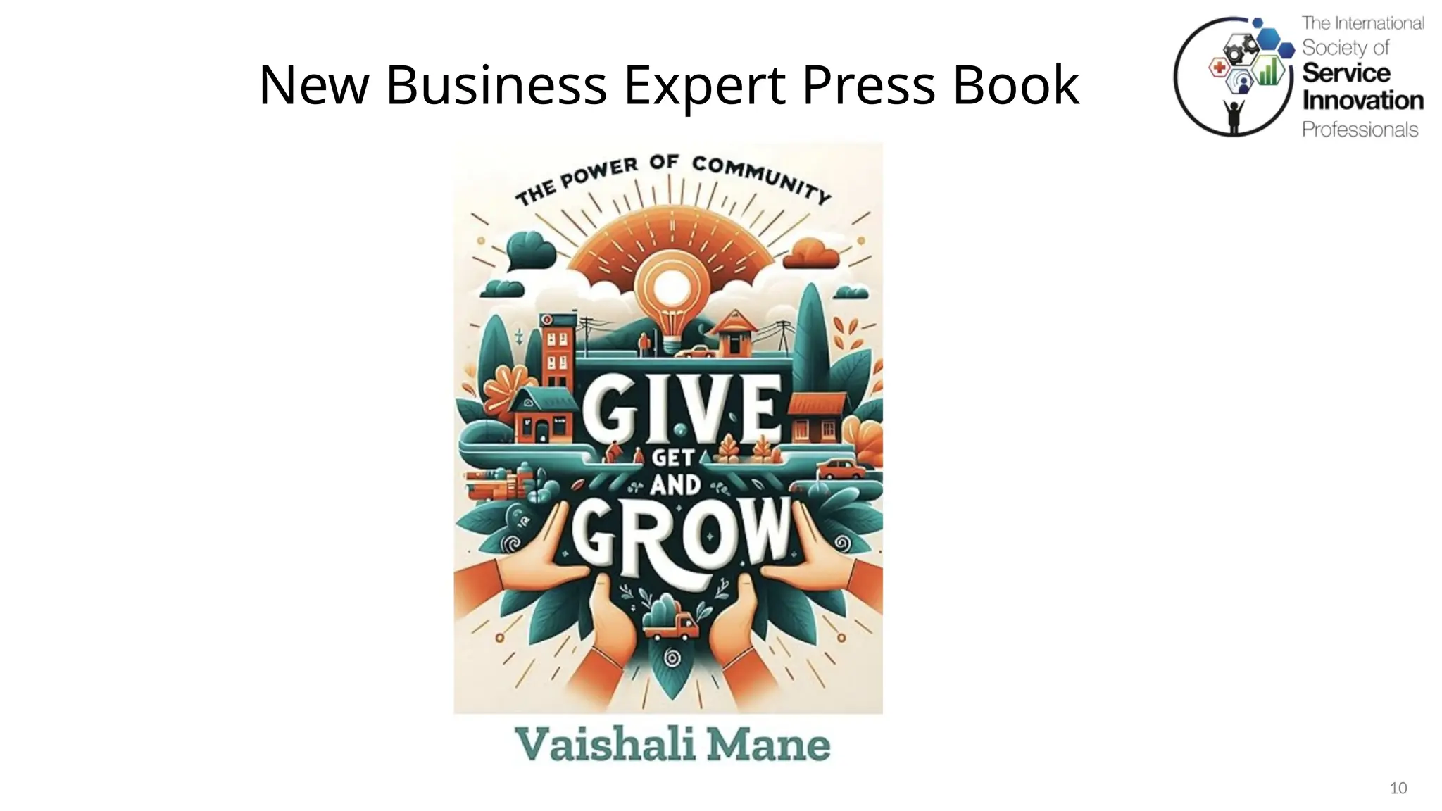 New Business Expert Press Book
10
 