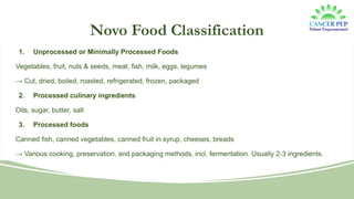 Novo Food Classification
 