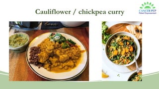 Cauliflower / chickpea curry
 