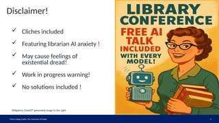 From AI curious to AI conversant – a year of experimentation at TCD ...