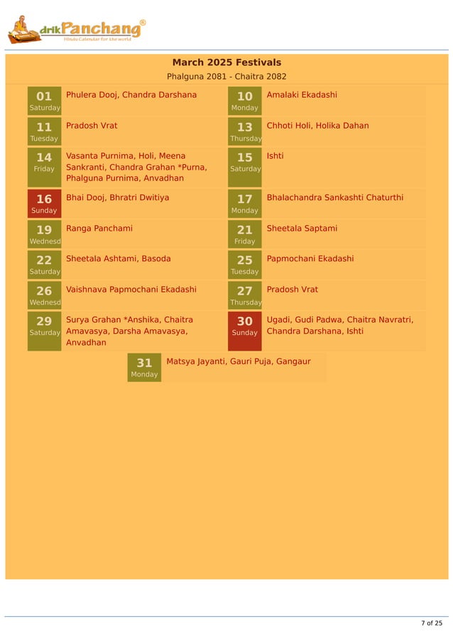 2025 Drik Panchang Hindu Calendar v1.0.1.pdf