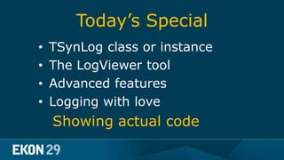 Logging Code Dictionary Comprehensive Logging with mORMot 2 on Delphi and FPC | PDF