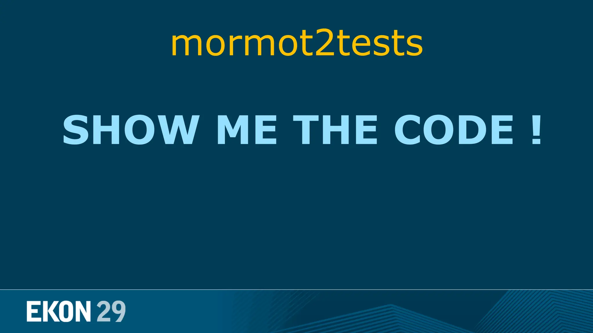 mormot2tests SHOW ME THE CODE ! 