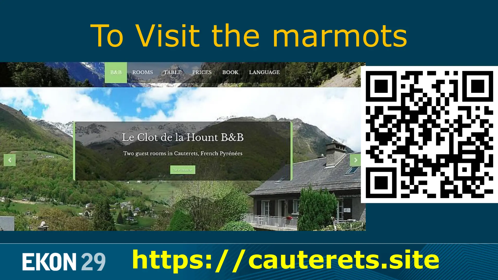 To Visit the marmots https://cauterets.site 
