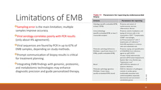 Emb Sampling Intstrument 2025 ESC Guidelines: Comprehensive Management of Myocarditis and ...