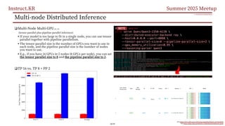 Open Source LLMs, from vLLM to Production (Instruct.KR Summer Meetup ...