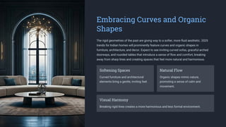 2025 Interior Design Trends for Indian Residences | PDF