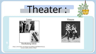 Theater :
 