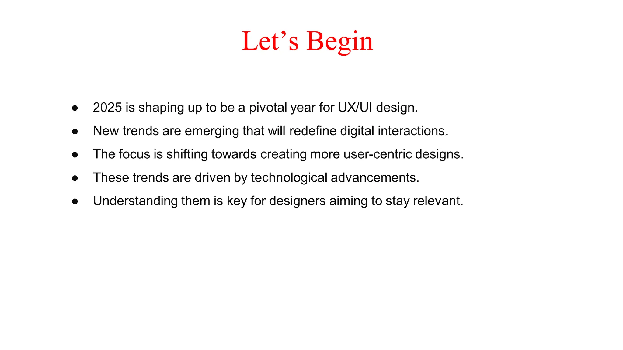 2025 UX UI Design Trends Innovations shaping the Digital World | PDF