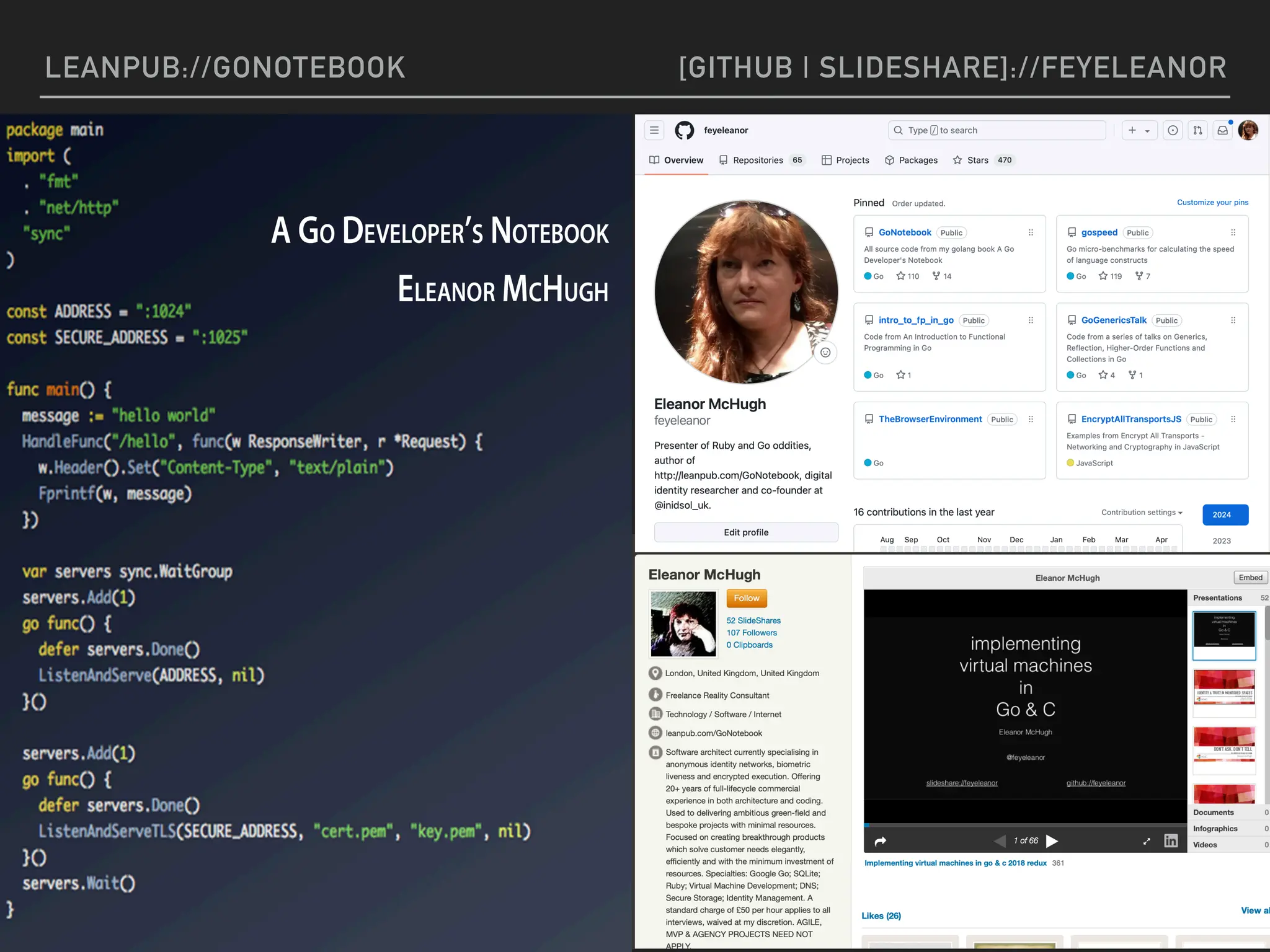 LEANPUB://GONOTEBOOK [GITHUB | SLIDESHARE]://FEYELEANOR
 